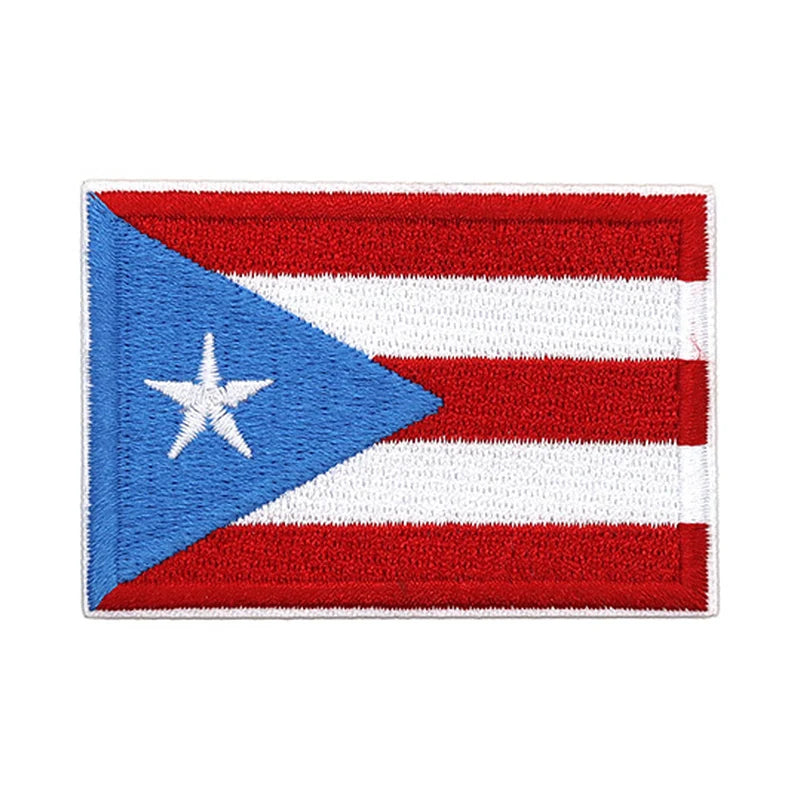 Patch brodé du drapeau de Porto Rico