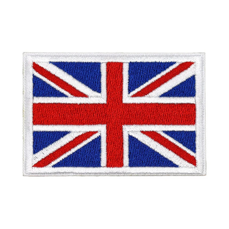 Patch brodé du drapeau du Royaume-Uni