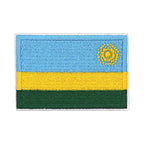 Patch brodé du drapeau du Rwanda