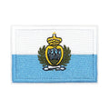 Patch brodé du drapeau de Saint-Marin
