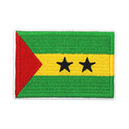 Patch brodé du drapeau de Sao Tomé-et-Principe