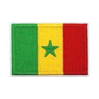 Patch brodé du drapeau du Sénégal