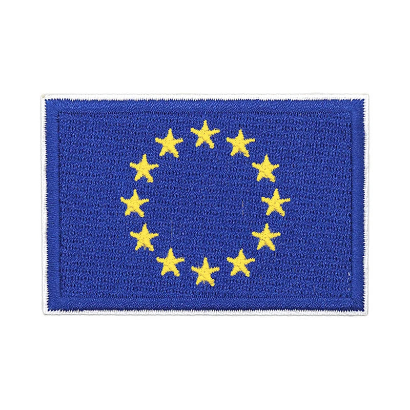 Patch brodé du drapeau de l'Union européenne