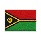 Patch brodé du drapeau du Vanuatu