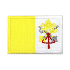 Patch brodé du drapeau du Vatican