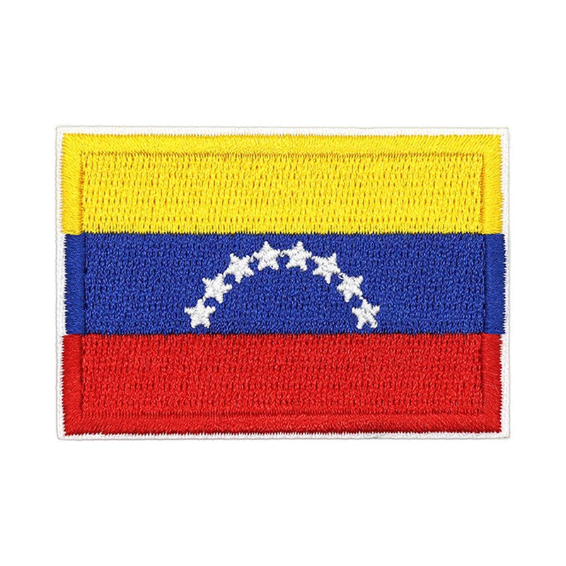 Patch brodé du drapeau du Venezuela