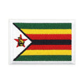 Patch brodé du drapeau du Zimbabwe