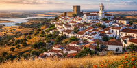 Région de l’Alentejo au Portugal avec collines, villages blancs et paysages ruraux authentiques