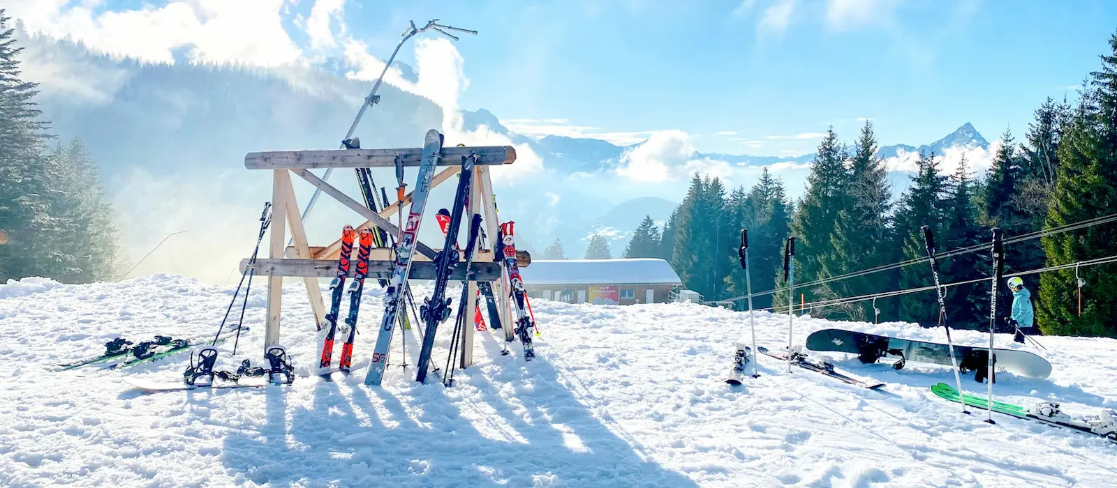 Activités de plein air en Suisse. Le ski est connu
